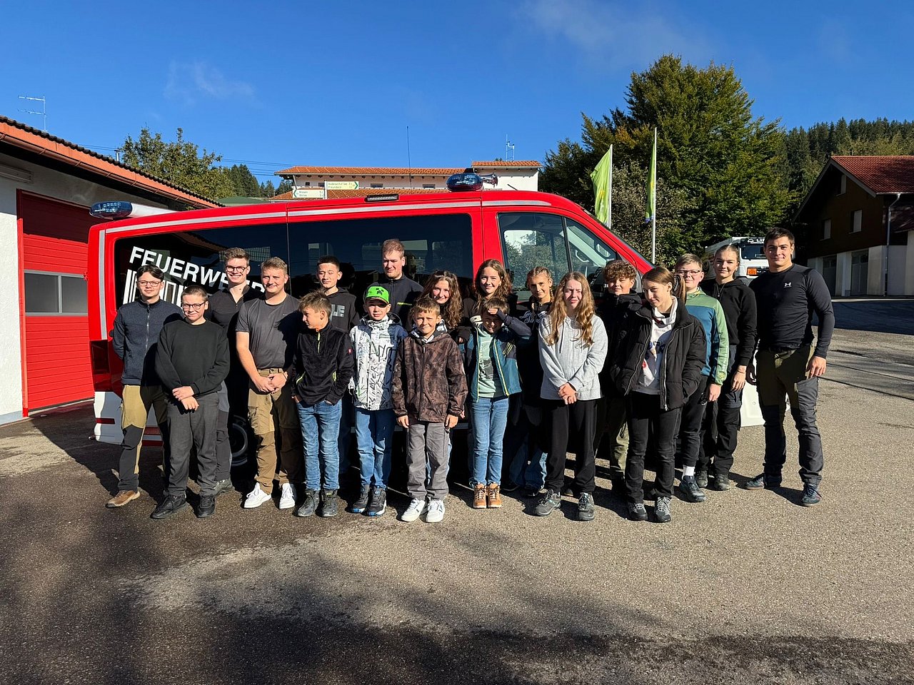 Jugendfeuerwehr zu Besuch bei der Feuerwehr Diepolz 2024